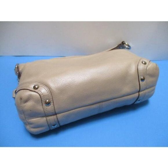 *Coach 1941 Cream Ivory Pebbled Leather Satchel - Picture 7 of 9